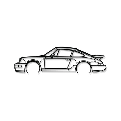 Elevate your garage or office with the classic lines of the Porsche 964 Turbo