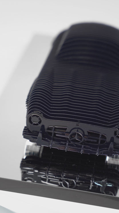 300SL Metal Car Sculpture - MT1494