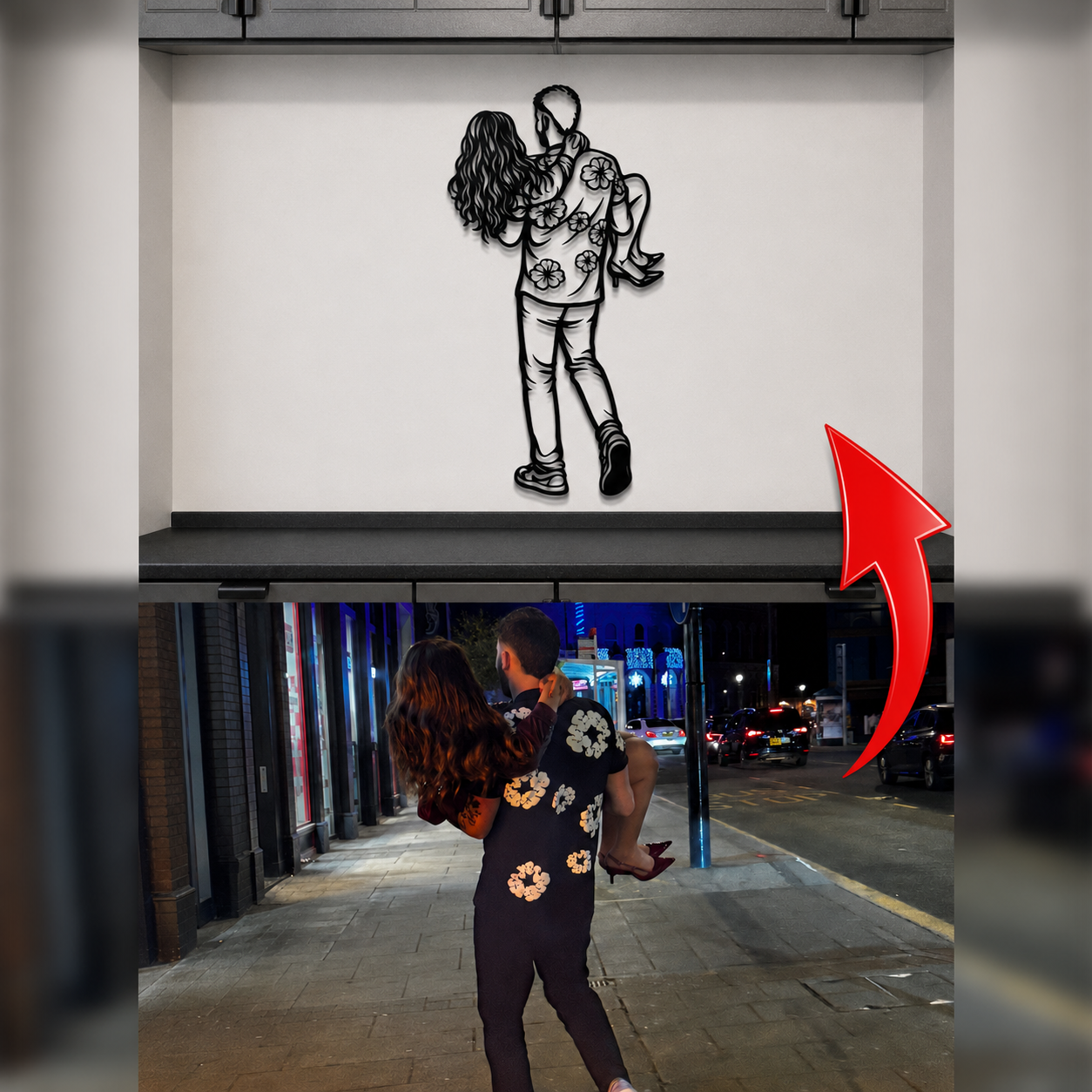 SPECIAL CUSTOM: YOUR PERSONALIZED METAL WALL ART - MTN0001