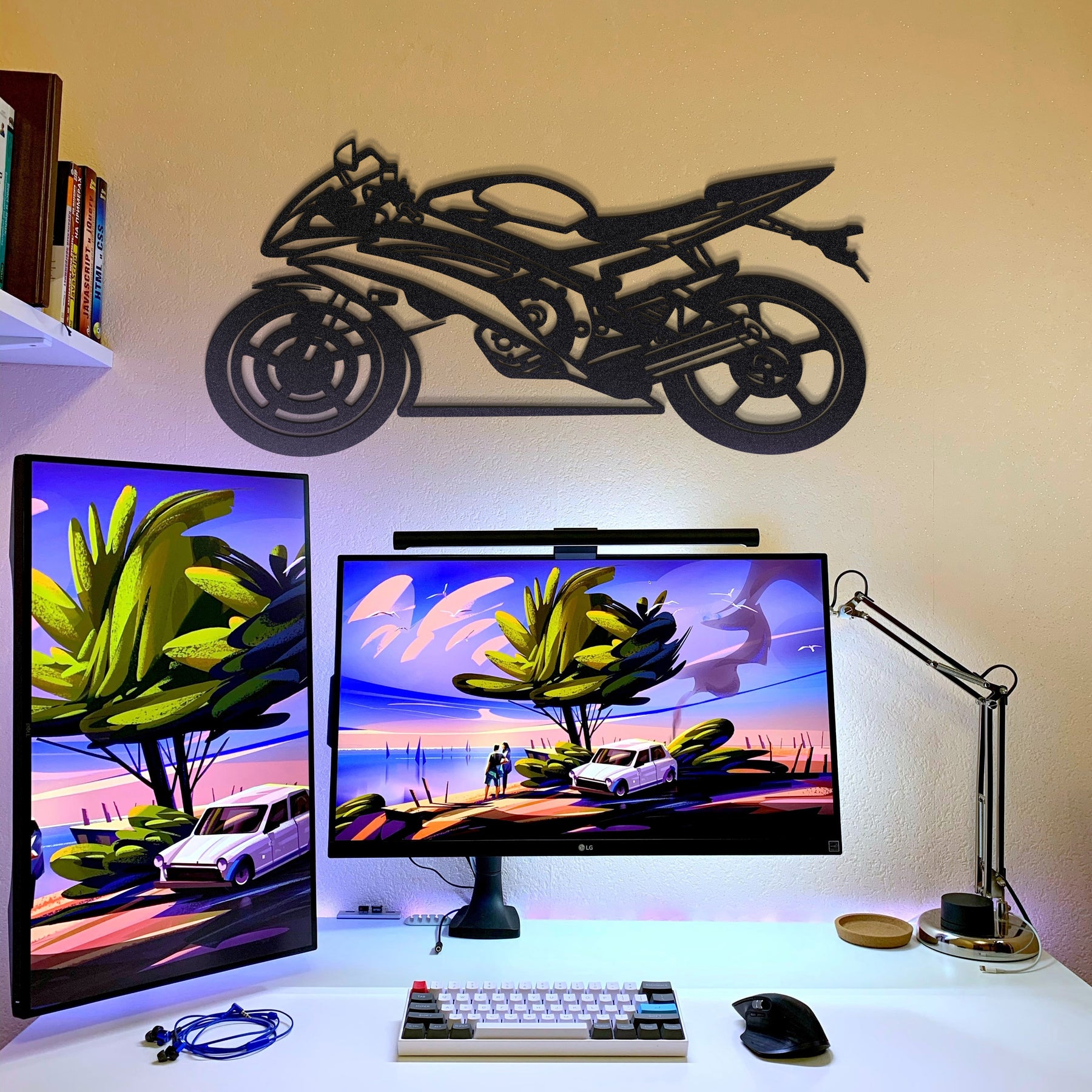 Yamaha YZF R6 2013' Poster, picture, metal print, paint by Basues