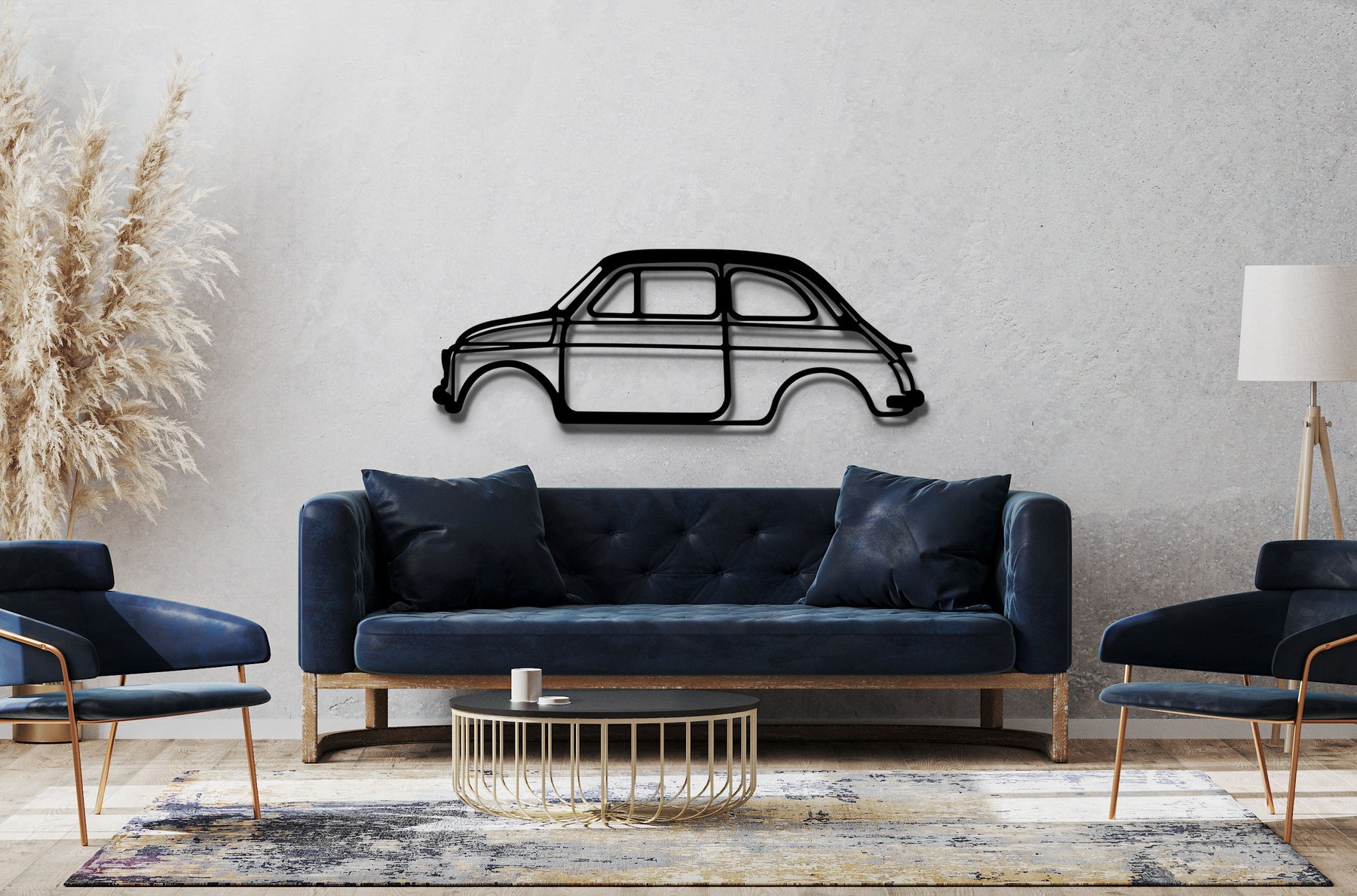 Fiat 500 wall decor -  France