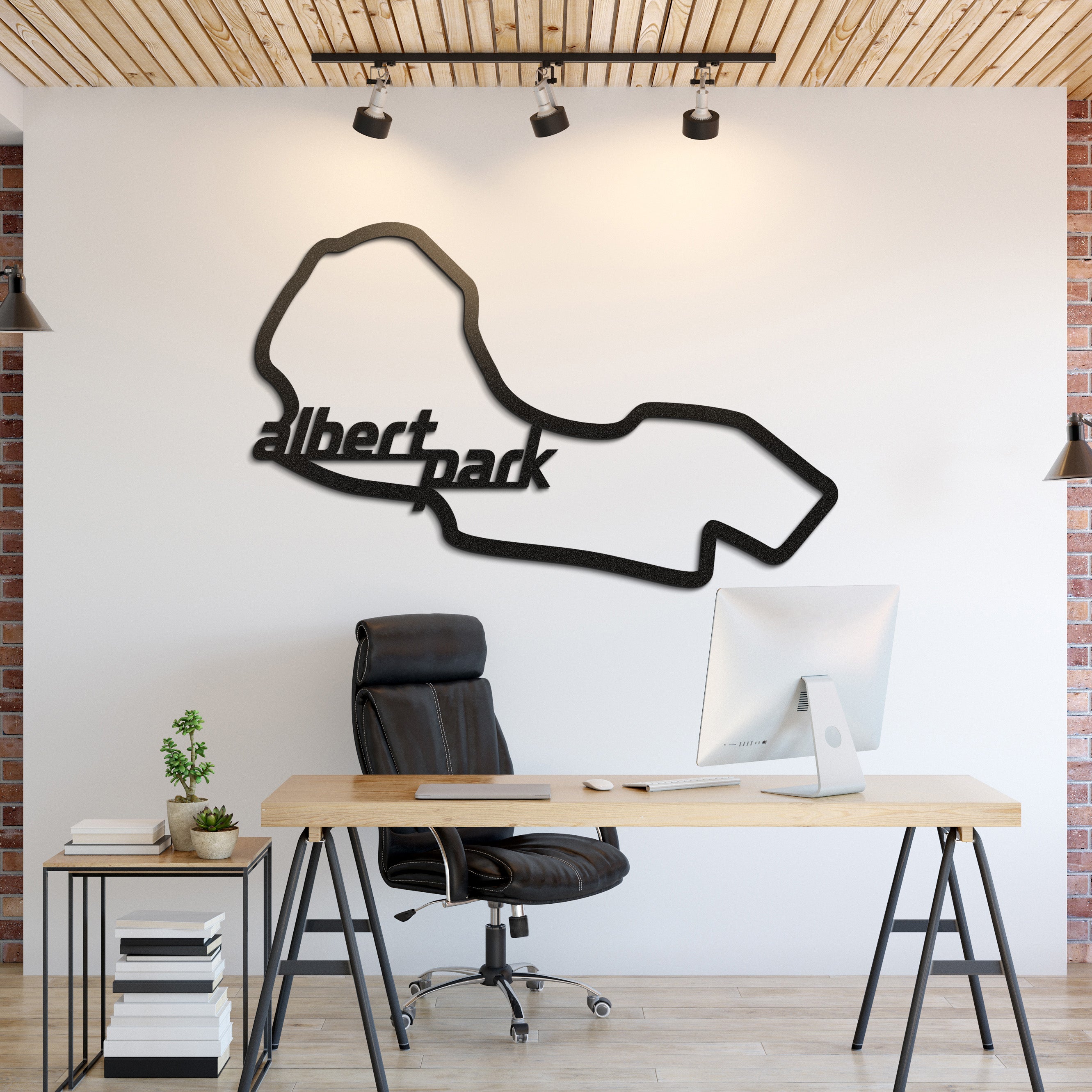 Albert Park Formula 1 Metal Circuit Wall Art