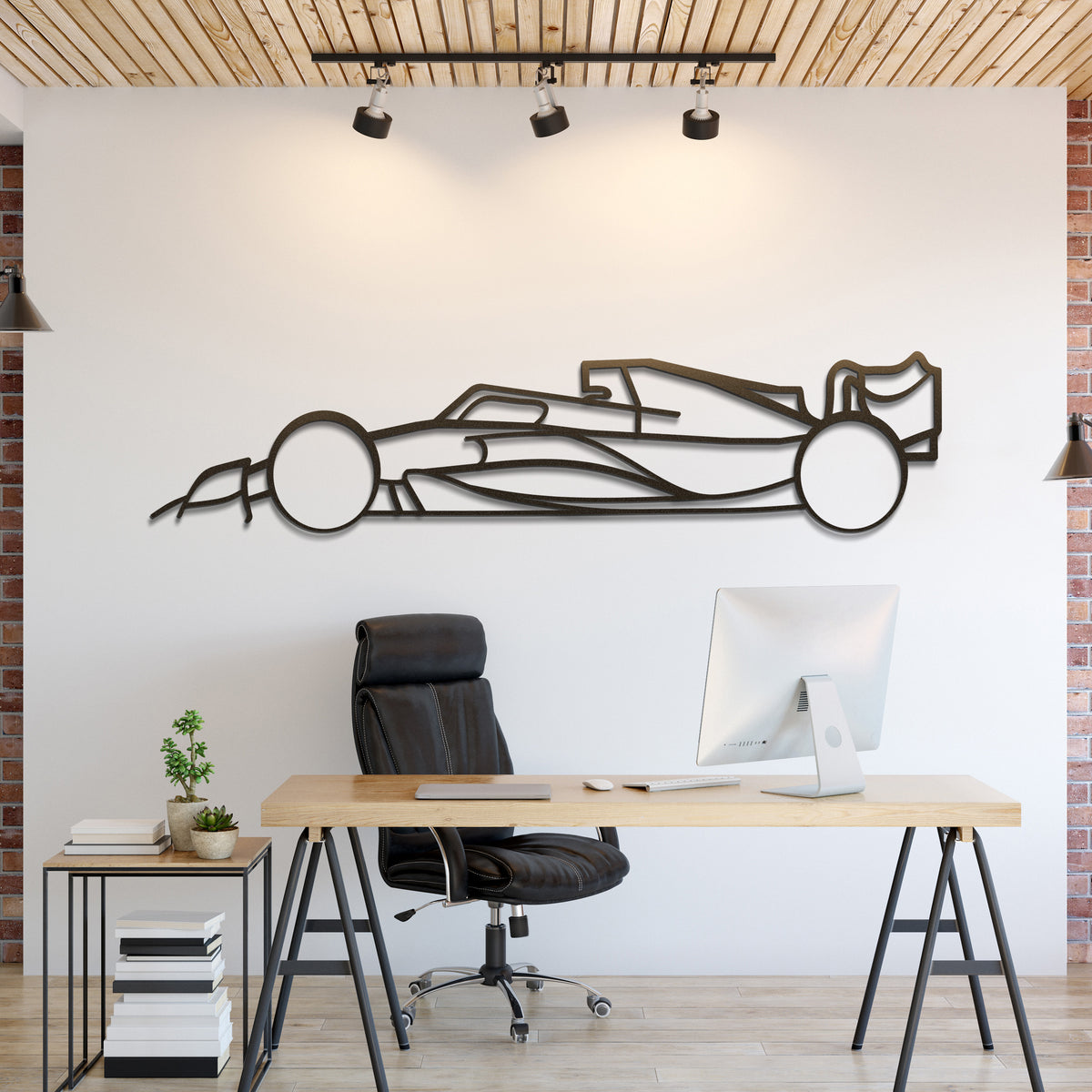 Formula 1 2022 Metal Car Wall Art - MT0978