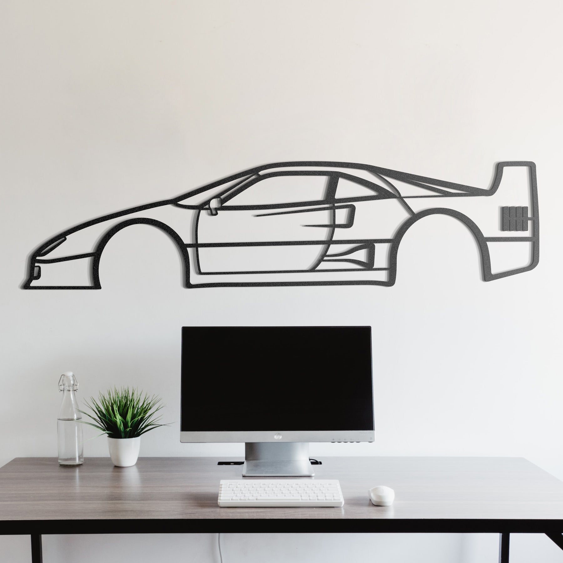 Ferrari F40 Wall Art - BIG Wall Décor