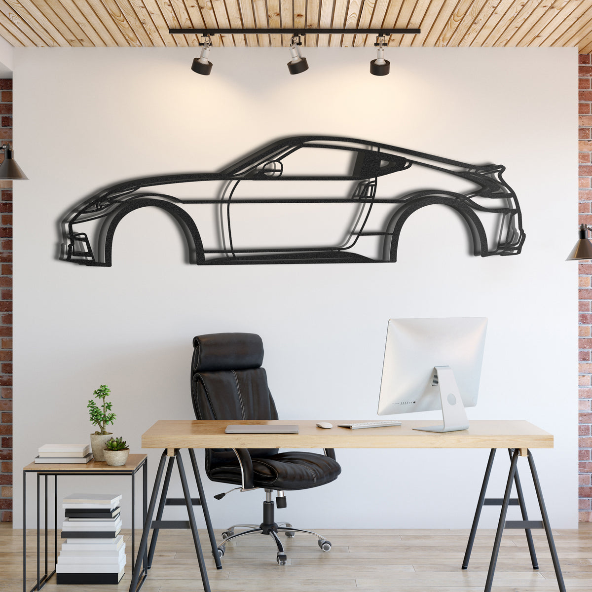 2015 370Z Metal Car Wall Art - MT0519