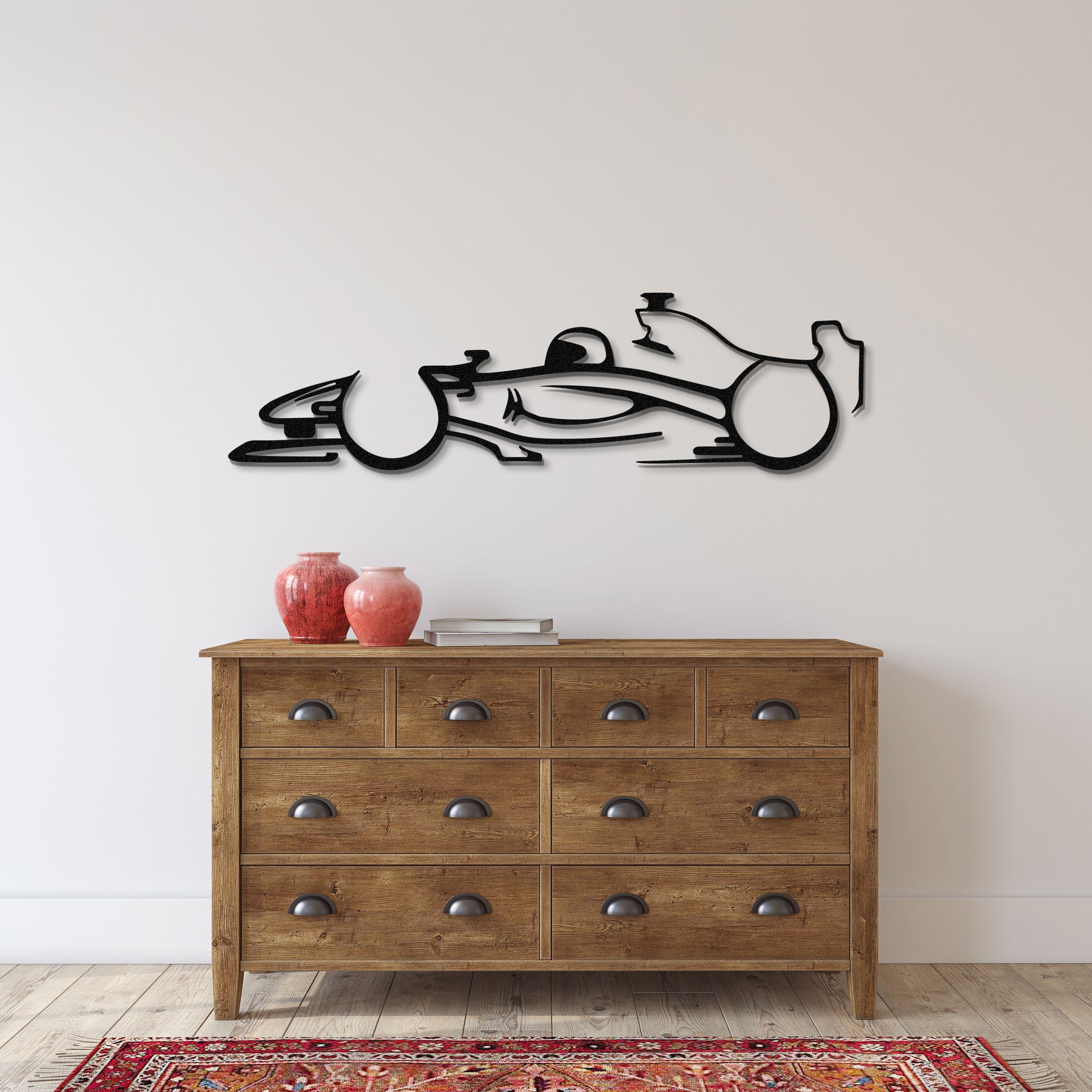 Formula One F1 Classic Silhouette Metal Wall Art – PetrolVibes